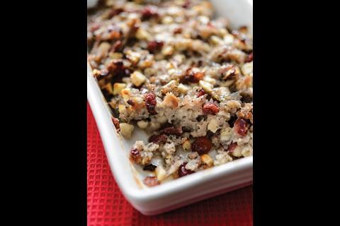 Morrisons' Christmas dinner offer includes pork, apple and cranberry stuffing parcels for £2.99.